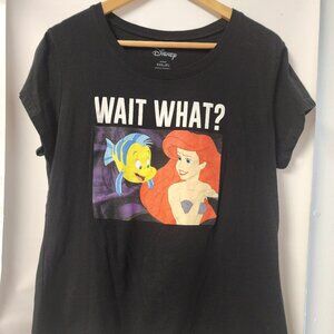 Little Mermaid Tee Shirt (Disney Juniors XXXL, 21) featuring Ariel and Flounder